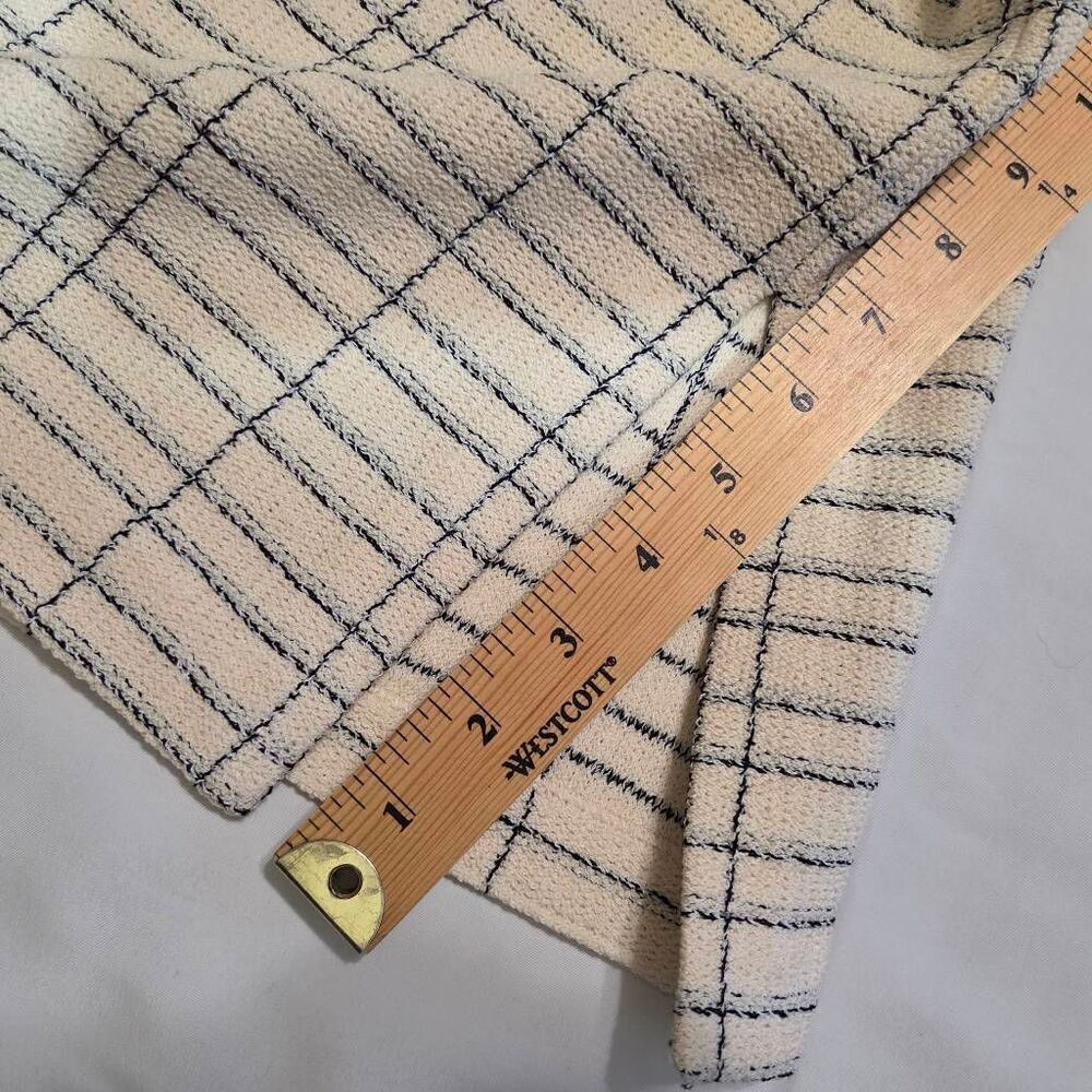 ST. JOHN COLLECTION WOOL TWEED PENCIL SKIRT BLACK WHITE WOMENS SIZE 2 $485 NWT - Picture 6 of 6
